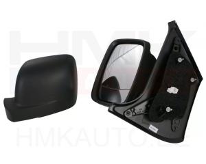 Rear view mirror left electric Renault Trafic III (short arm, black)