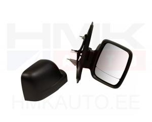 Rear view mirror right electric Renault Trafic III (short arm, black, temp.sensor)