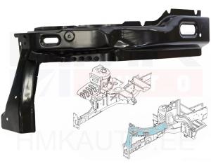 Front panel support (headlight frame), left OEM Jumper/Boxer/Ducato 2014-