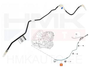 Kytkinsylinterin putki OEM Renault Master III 2010- FWD