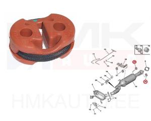 Summuti kinnitustripp OEM Jumper/Boxer/Ducato 2016-