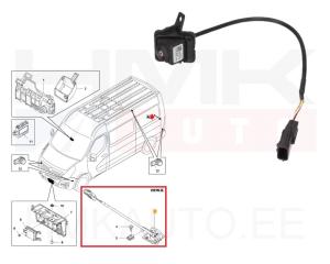 Reversing camera OEM Renault Master,Opel Movano 2010-