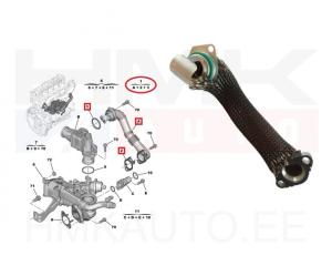 EGR toru Citroen/Peugeot 1,4-1,6HDi