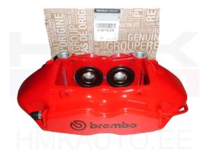 Brake caliper front right Brembo "Dark Red" OEM Renault Megane III RS