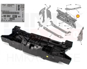 Keulapaneeli OEM Citroen Jumpy/Peugeot Expert 2016-