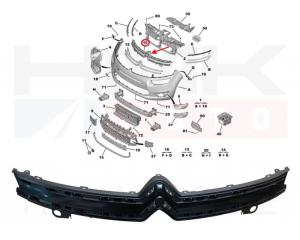 Grille OEM Citroen C4 Picasso II