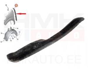 Joint arrière aile avant, droite OEM Citroen Jumpy/Peugeot Expert 2016-