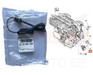 Salongiõhu temperatuuri andur OEM Renault Fluence/Megane III/Trafic III