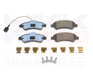Piduriklotside komplekt tagumine OEM Ducato MCA 2021- 15" (1 anduriga)