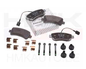 Piduriklotside komplekt tagumine OEM Jumper/Boxer/Ducato 2014- 16" (2 anduriga)