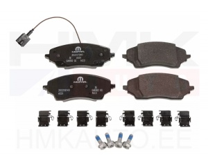 Piduriklotside komplekt tagumine OEM Ducato MCA 2021- 16" (elektr. seisupidur)