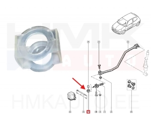 Втулка рычага переключения передач КПП OEM Renault Kangoo I, Clio II