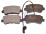 Brake pad set rear Renault Master III 2010-