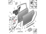 Oven pidin, takaovi OEM Citroen C4 Oven pidin, takaovi OEM Citroen C4
