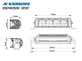 LED-KOKOVALAISIN X-VISION GENESIS 300 9-30V 60W