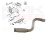 Tuyau d'échappement avant C4,Berlingo / Peugeot 3008,5008,Partner 1,6BlueHDI Euro6  DV6F