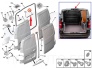 Rear door entry seal upper OEM Citroen Jumpy/Peugeot Expert 2016- Rear door entry seal upper OEM Citroen Jumpy/Peugeot Expert 2016-