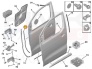 Door edge wetherstrip, front door OEM Citroen Jumpy/Peugeot Expert 2016- Door edge wetherstrip, front door OEM Citroen Jumpy/Peugeot Expert 2016-